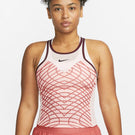 Nike Women's Slam Tank - Pink Bloom/Night Maroon