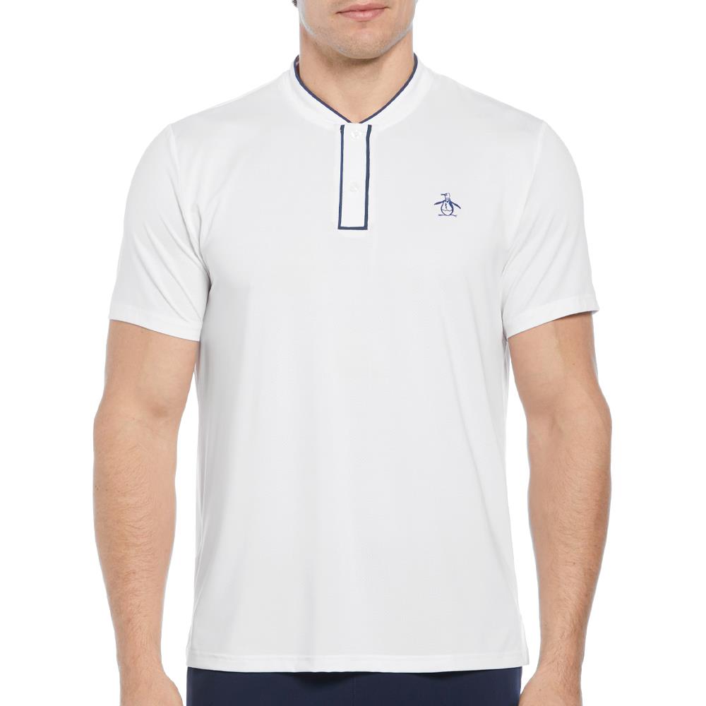 Penguin Men's Performance Polo Blade Collar - Bright White