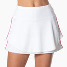 Lucky In Love Women's Winning Streak Flip Skirt - White