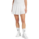 adidas Women's Club Pleated Skort - White