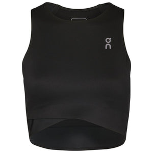 On Women's Court Crop Top - Black