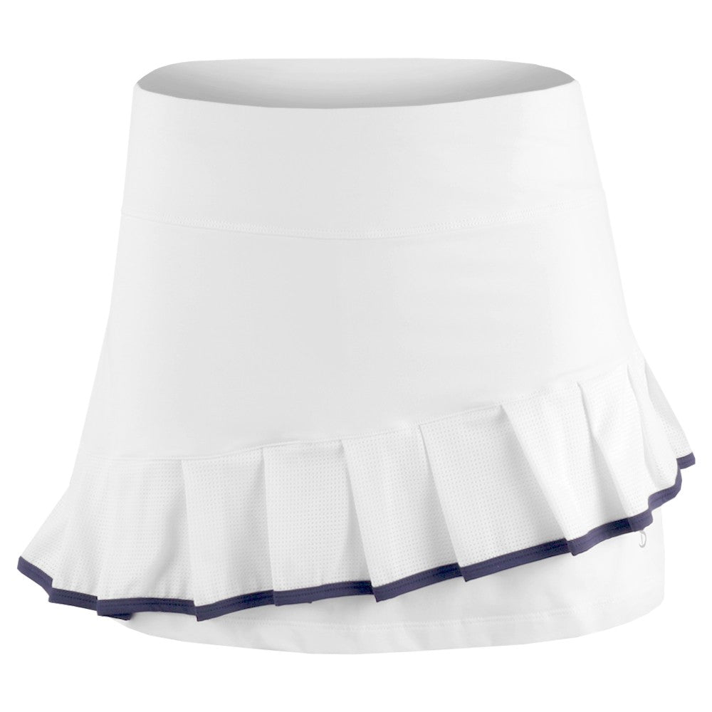 Sofibella Women's Indigo 13" Skort - White/Navy