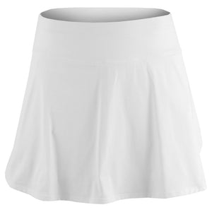 Sofibella Women's UV Colors Overlapping 14" Skort - White