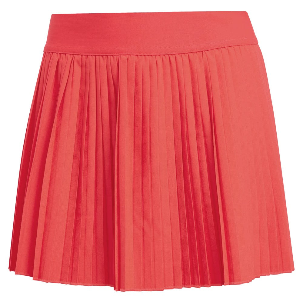 adidas Women's Club Pleated Skort - Semi Lucid Red