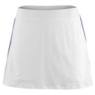 Lija Women's Hot Shot Racer 13" Skort - White/Multi