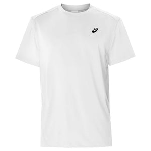 Asics Men's Court Short Sleeve Tee - Brilliant White