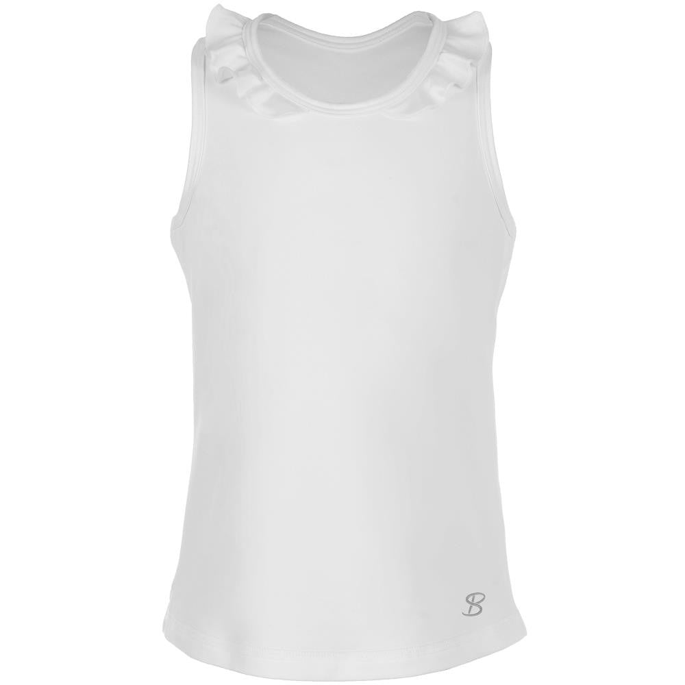 Sofibella Girls Victory Petal Tank - White