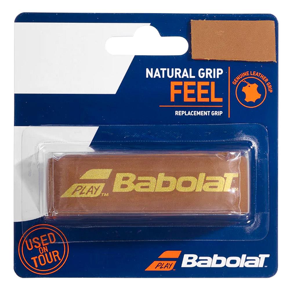 Babolat Natural Brown Leather Replacement Grip