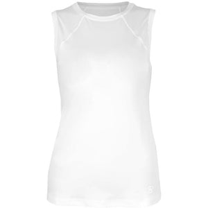 Sofibella Women's UV Colors Sleeveless Top - White