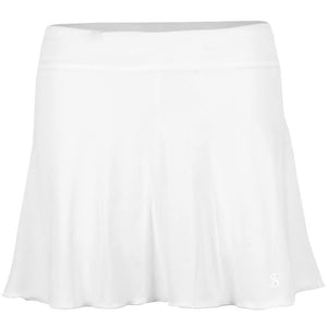 Sofibella Women's UV Staples Classic 15" Skort - White