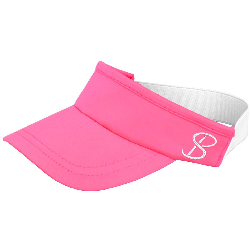 Sofibella Junior Elastic Visor - Neon Pink