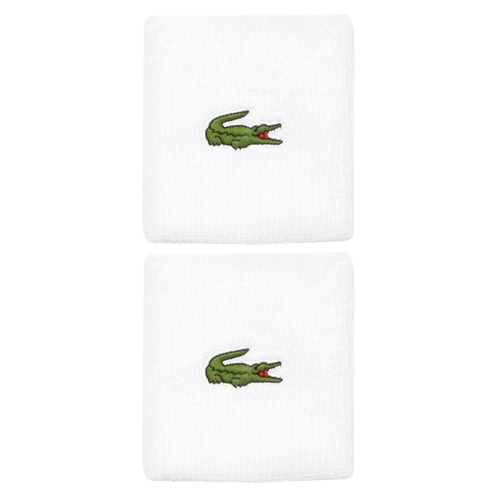 Lacoste Sport Wristbands - White