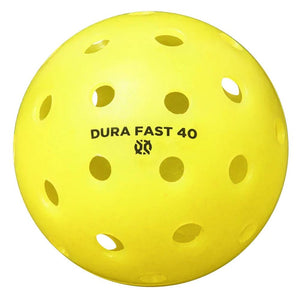 Onix Pickleball Dura Fast 40 Outdoor Single - Yellow