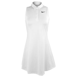 Nike Women's Victory Polo Dress - White