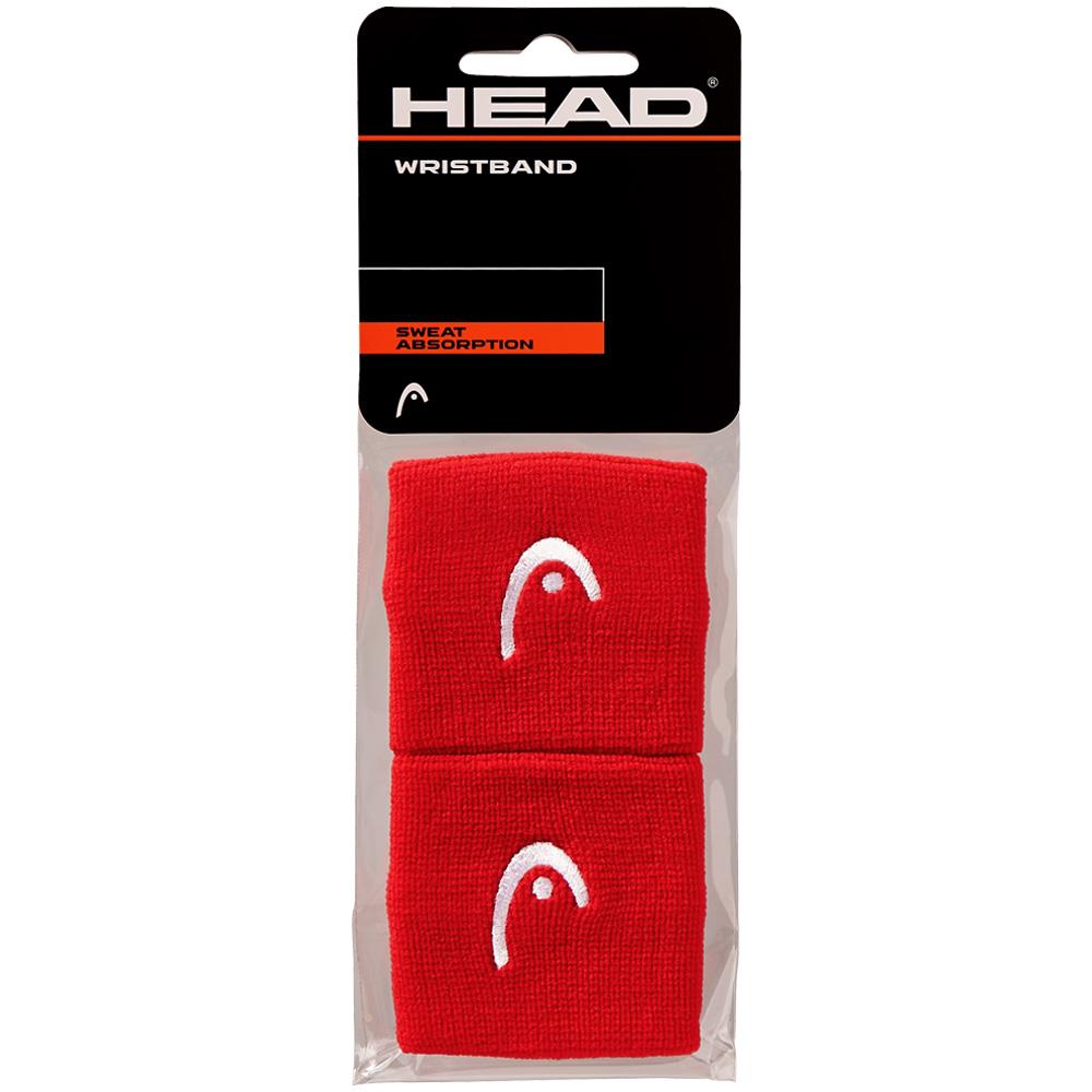 Head Wristbands 2.5" - Red