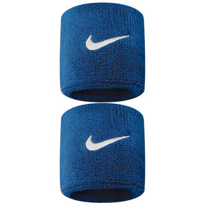 Nike Swoosh Wristband 2 Pack - Royal Blue/White