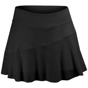 Lija Women's Multi Panel Skirt - Black