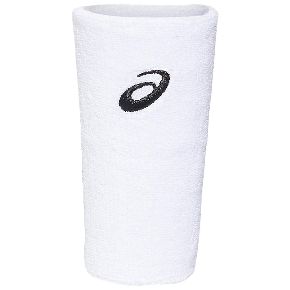 Asics Wristband Doublewide - White