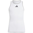adidas Girls Club Tank - White