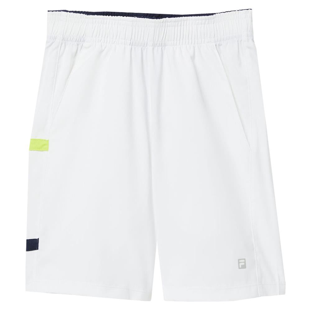Fila Boys Core Shorts - White/Navy