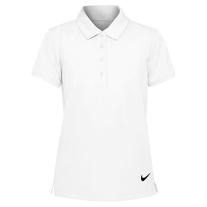 Nike Girl's Victory Polo - White