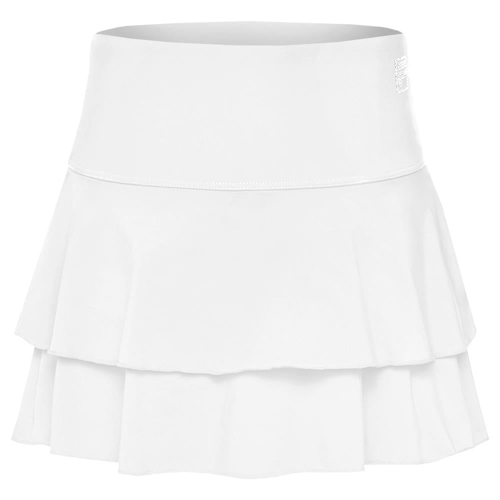Fila Girls Ruffle Skort - White