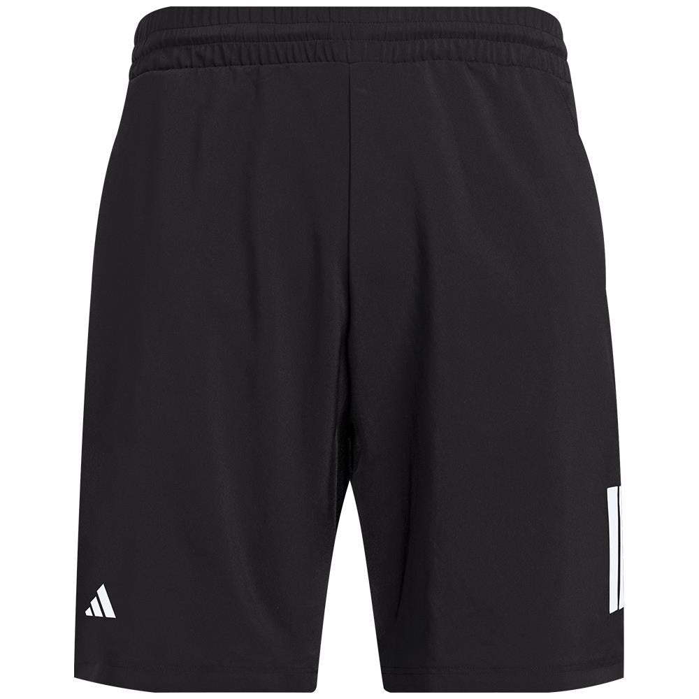 adidas Boys Club 3 Stripe Short - Black