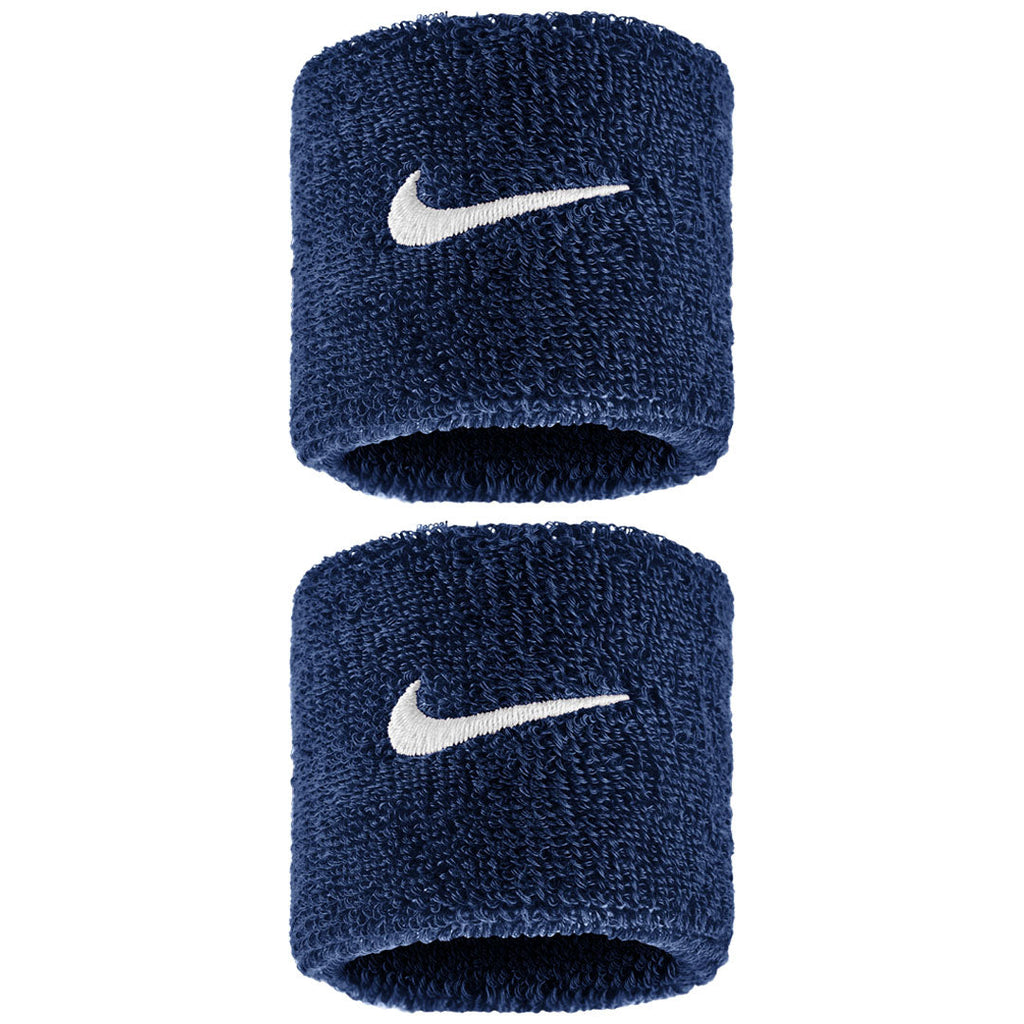 Nike Swoosh Classic Wristband 2 Pack - College Navy