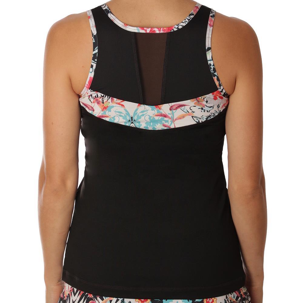 Sofibella Women's Melbourne Current Tank - Black/Victoria Print