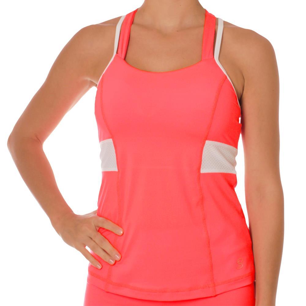 Sofibella Women's Montreal Lovely Halter Tank - Poppy