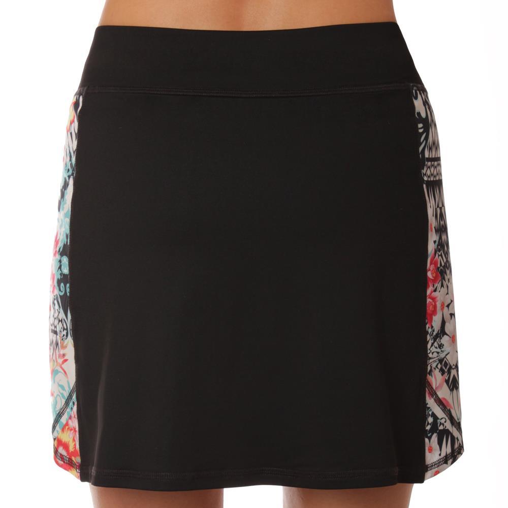 Sofibella Women's Melbourne Side to Side 15" Skort - Black/Victoria Print