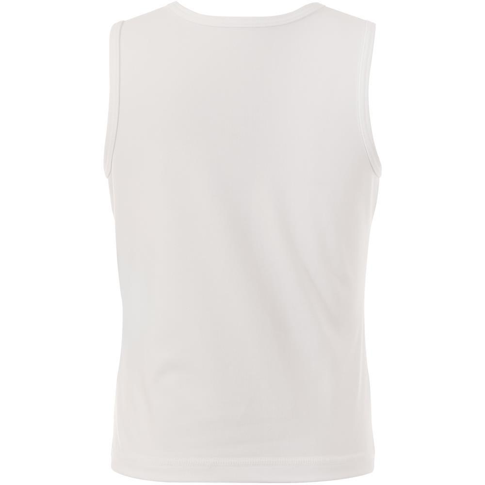 Sofibella Girls Full Back Tank Top - White