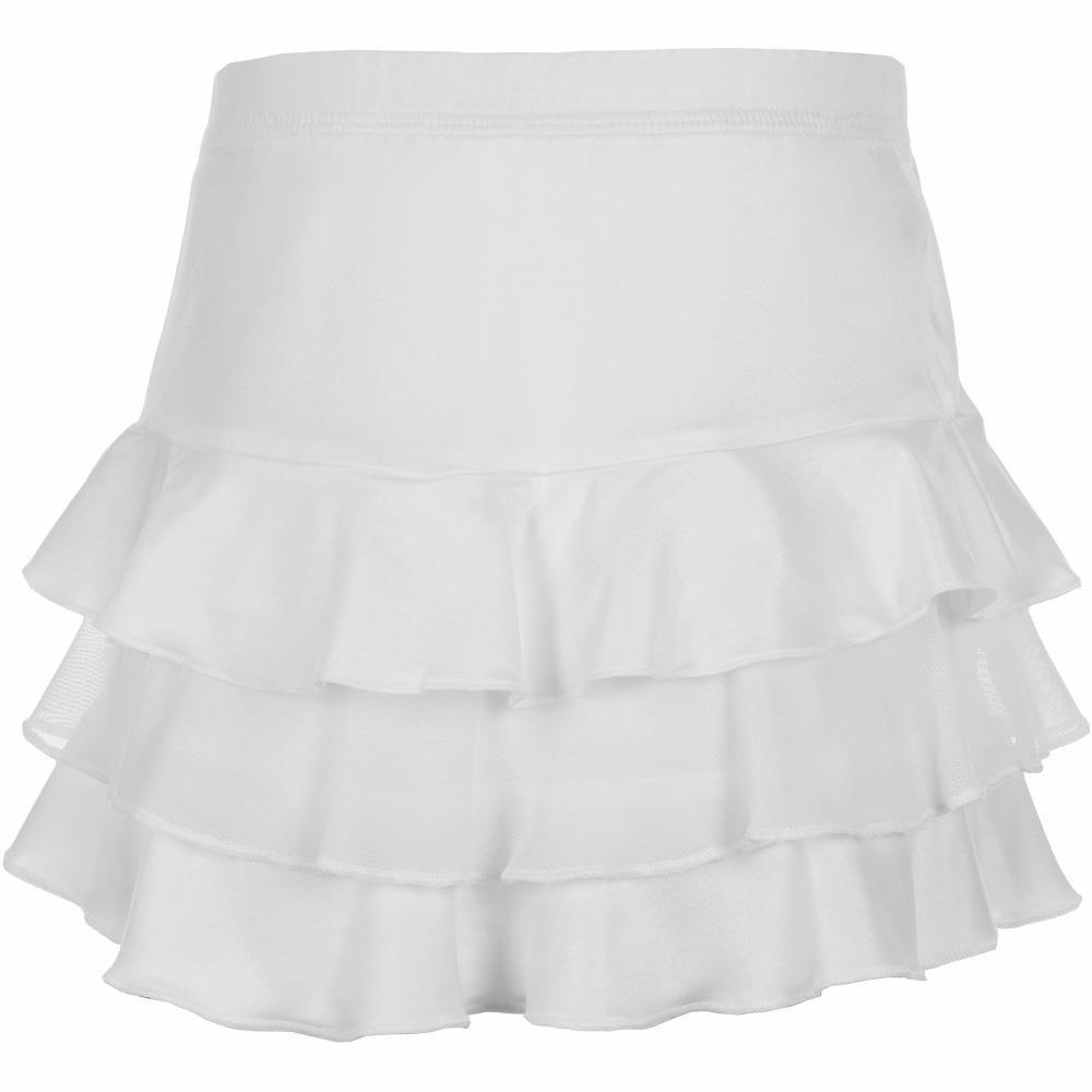 Sofibella Girls Victory Triple Ruffle Skort White