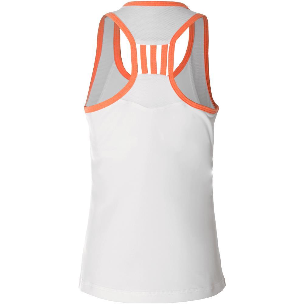 Sofibella Girls Singapore Class Tank - White/Peachy