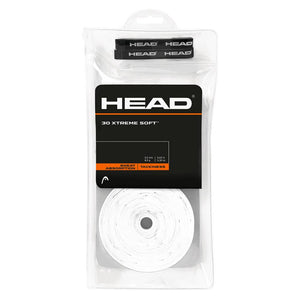 Head Xtreme Soft Overgrip - 30 Pack - White