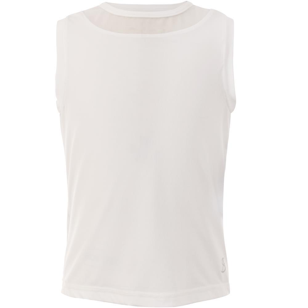 Sofibella Girls Sleeveless Tank - White