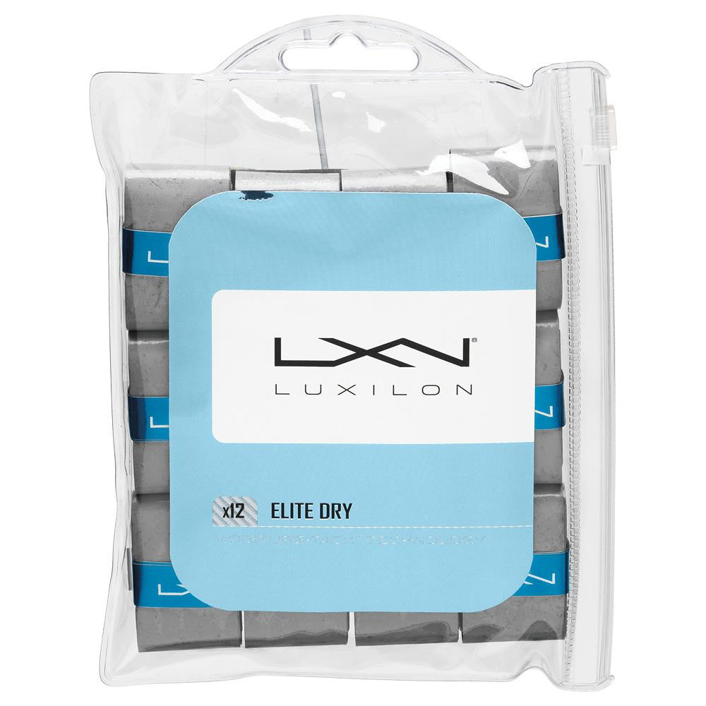 Luxilon Elite Dry Overgrip - 12 Pack