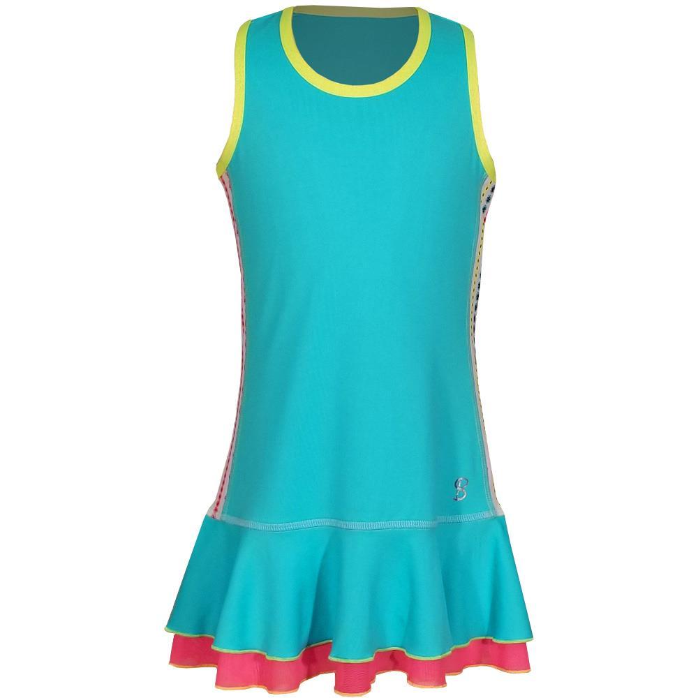 Sofibella Girls Tokyo Candy Dress - Turquoise