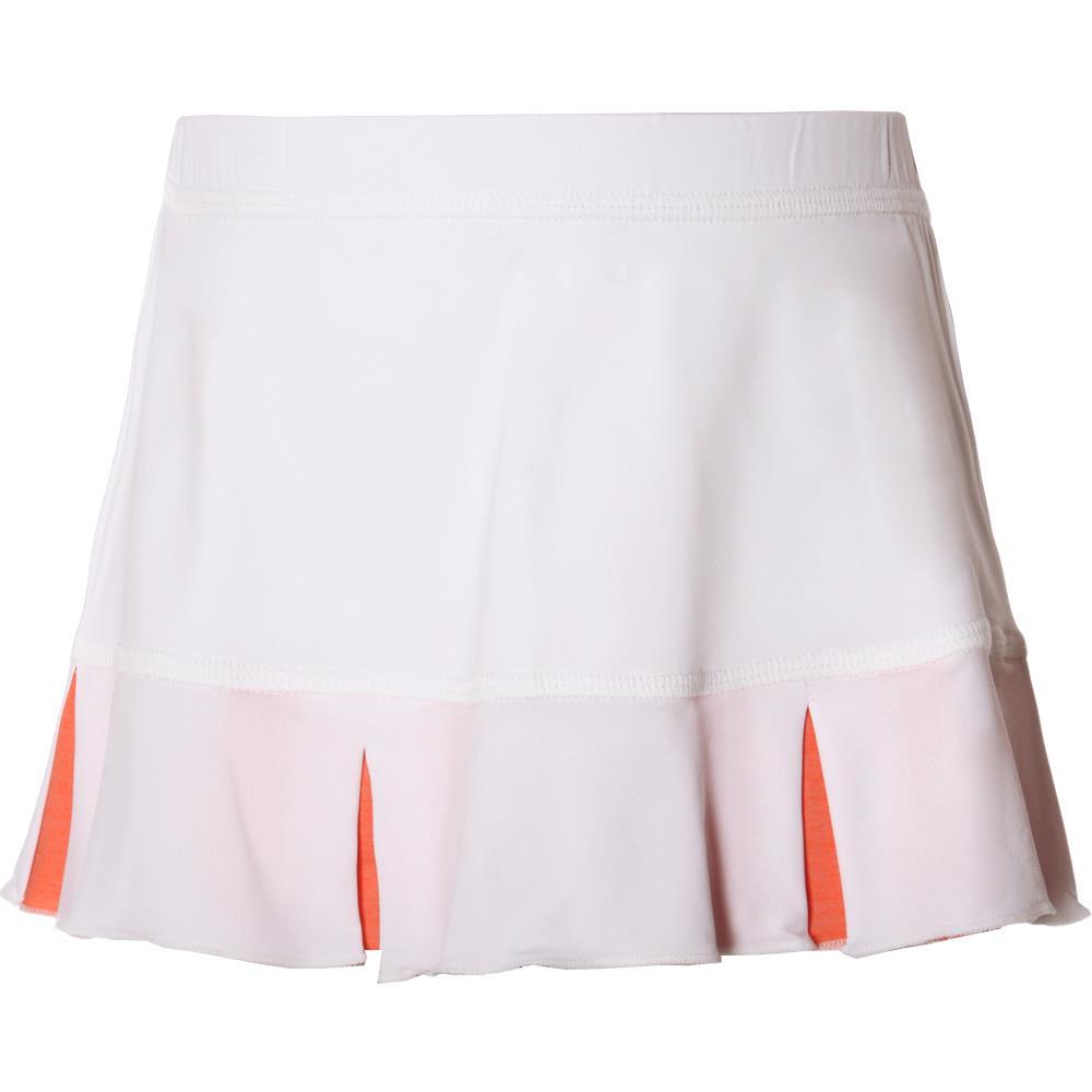 Sofibella Girls Singapore Set Skort - White/Peachy