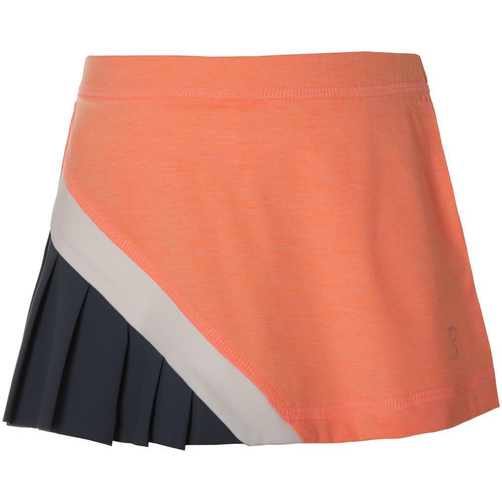 Sofibella Girls Singapore Starry Skort - Peachy/Steel Blue