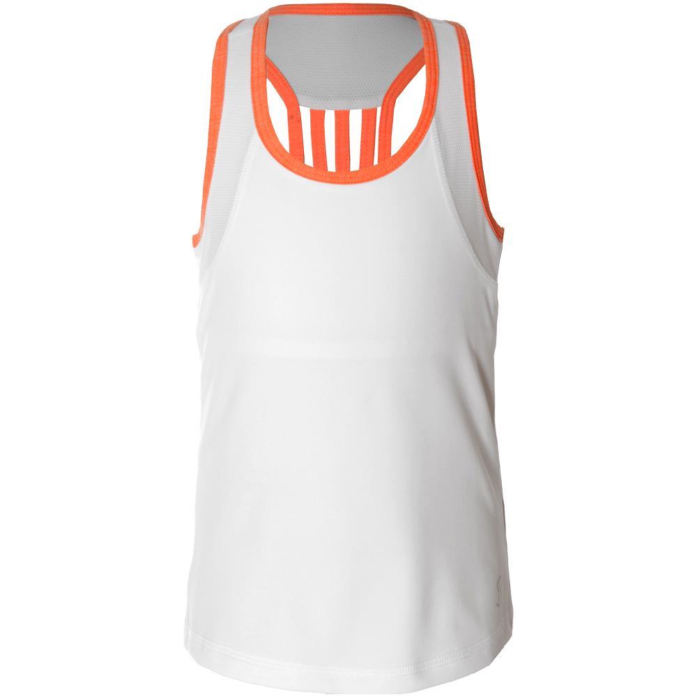 Sofibella Girls Singapore Class Tank - White/Peachy