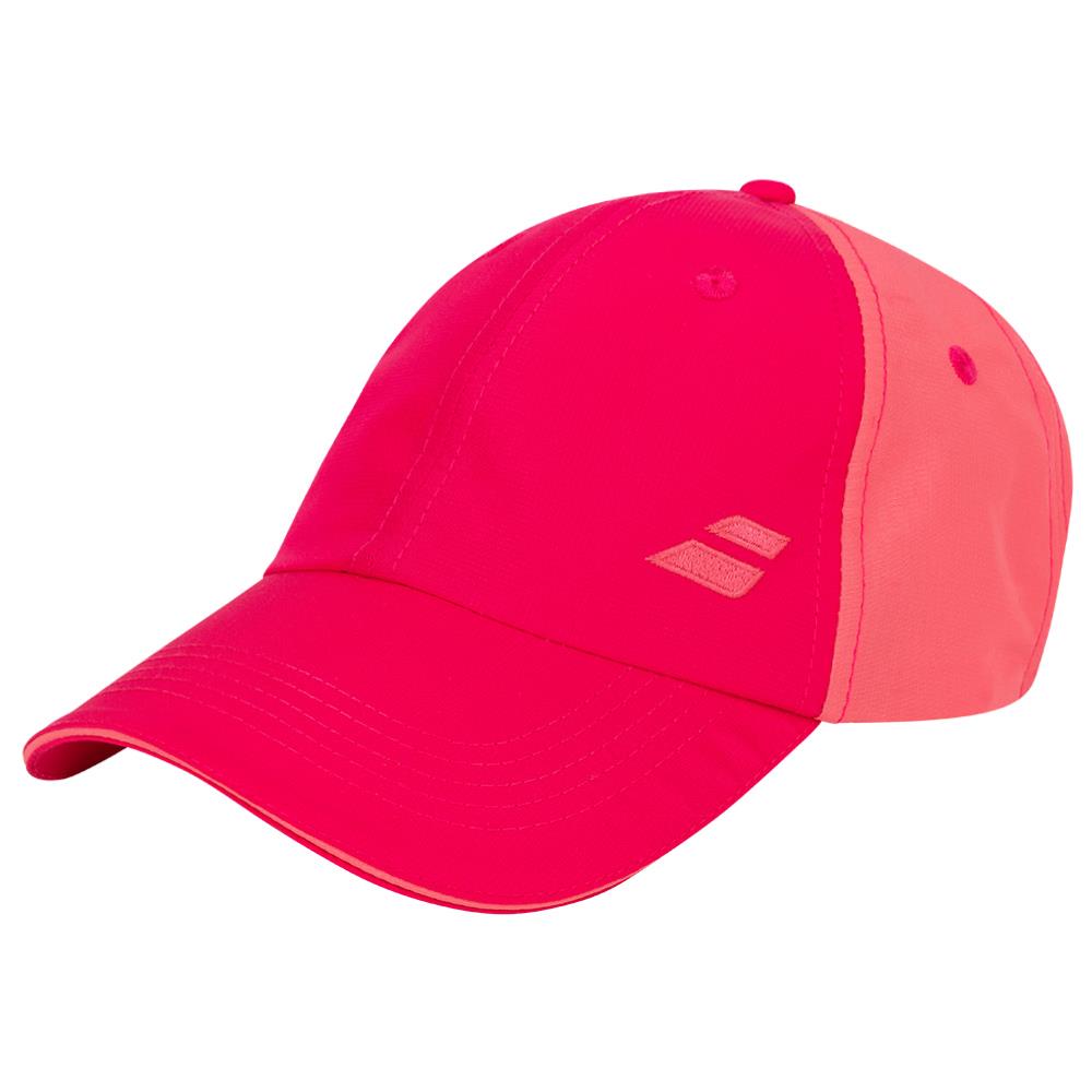 Babolat Basic Logo Hat - Red Rose