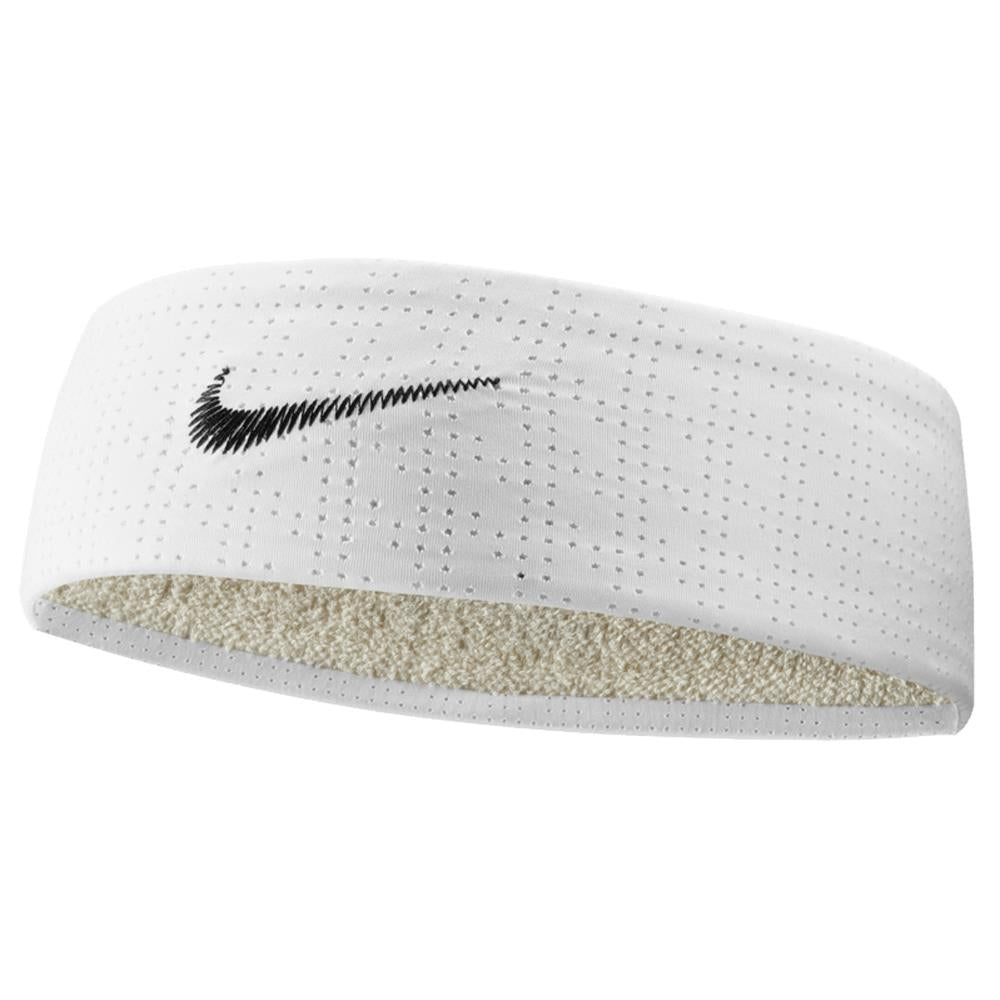 Nike Men's Fury Headband Terry - White