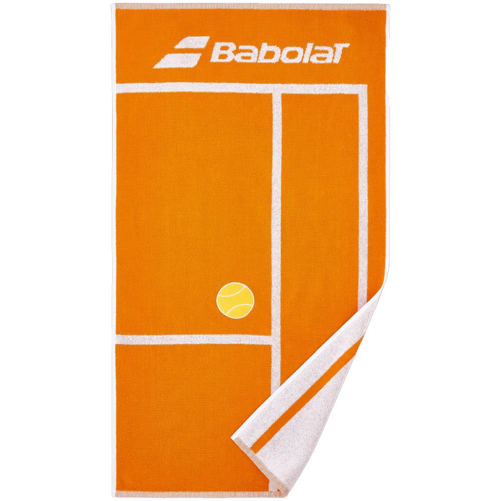 Babolat Medium Logo Towel - Tangelo Orange