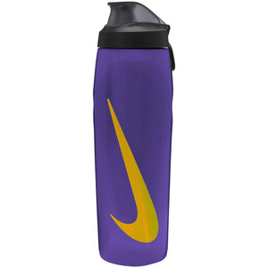 Nike Water Bottle Refuel Locking Lid 18oz - Grape/Gold